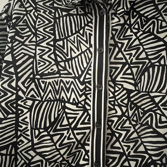 Vintage Abstract Blouse - Picture 5 of 5